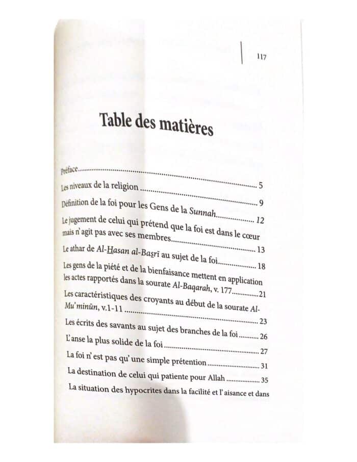 La Voie Des Gens De La Sunnah Et Du Groupe Au Sujet De La Foi – Image 3