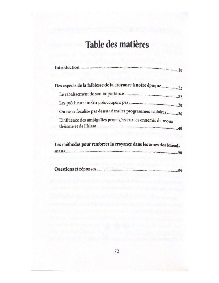 La Faiblesse De La Croyance à Notre époque – Image 3