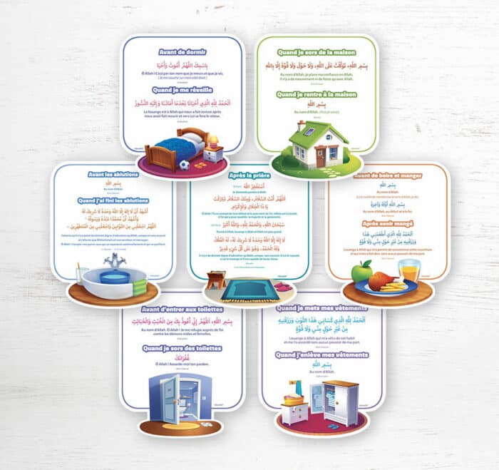 Mes Premières Invocations  7 Cartes À Accrocher (Arabe-Français) – Image 6