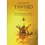 première de couverture du livre Leçons de Tawhid