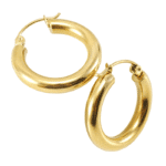 Boucles d'oreilles Cercles D'or – Image 2